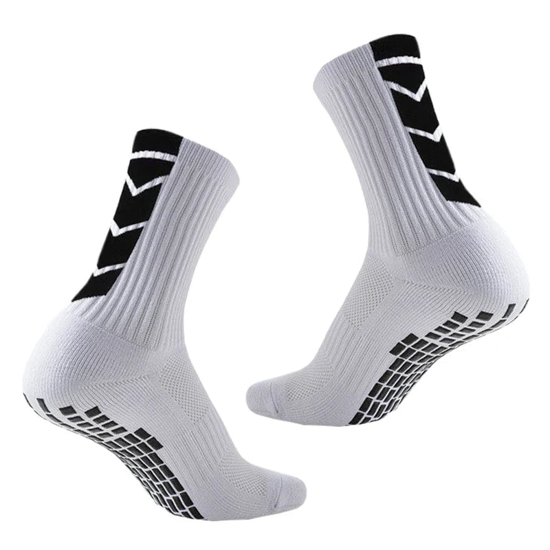 6Pairs Men Women Towel Bottom Athletic Socks for Football Basketball Baseball Rugby Soccer Running Tennis Non Slip