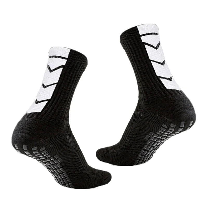 6Pairs Men Women Towel Bottom Athletic Socks for Football Basketball Baseball Rugby Soccer Running Tennis Non Slip