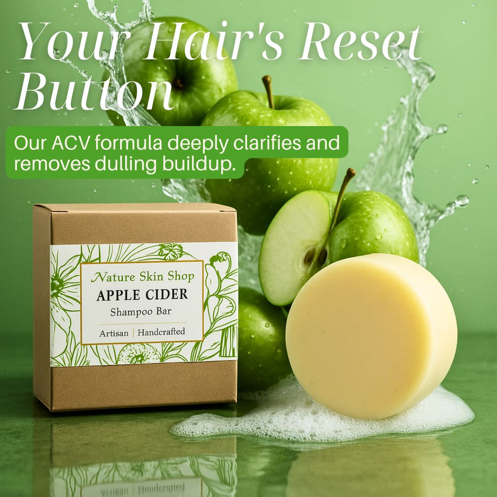 Apple Cider Vinegar Clarifying Shampoo Bar