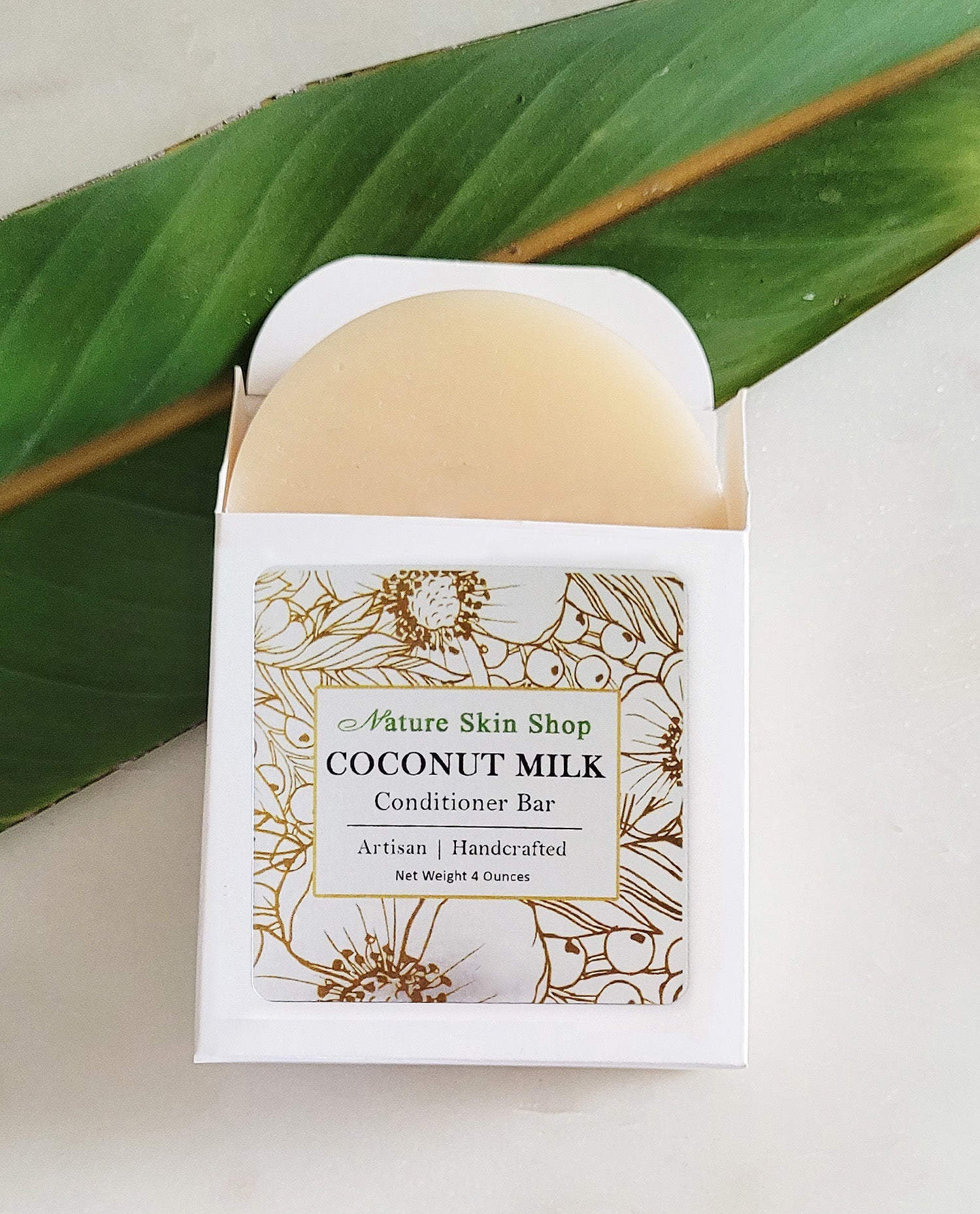 Coconut Milk Solid Bar Conditioner