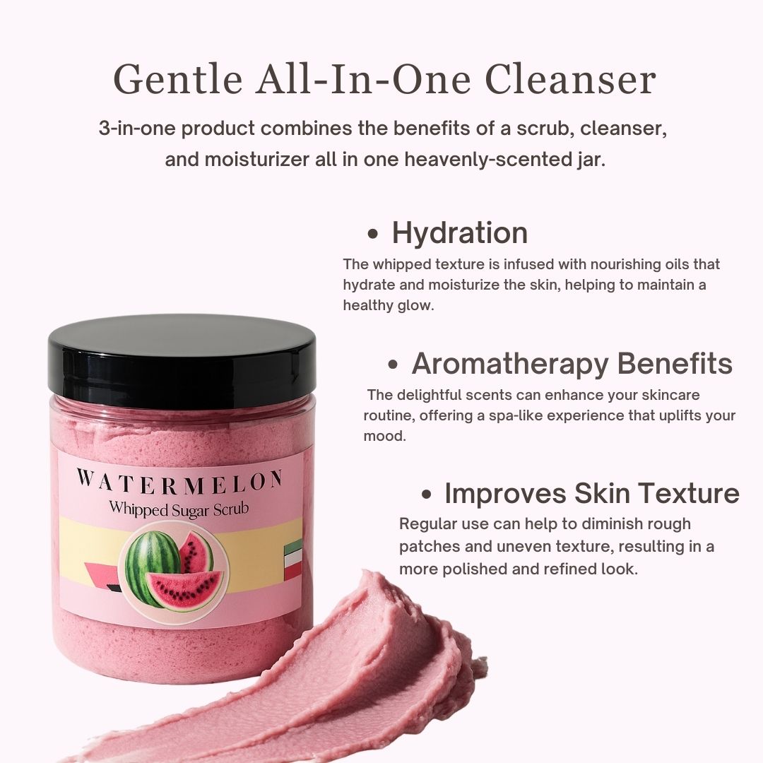 Cotton Candy Whipped Sugar Scrub